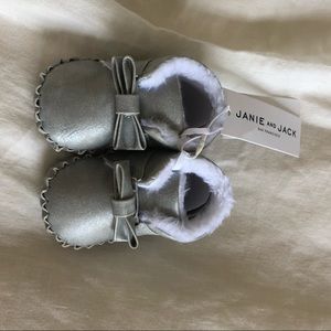 Janie and jack baby moccasins